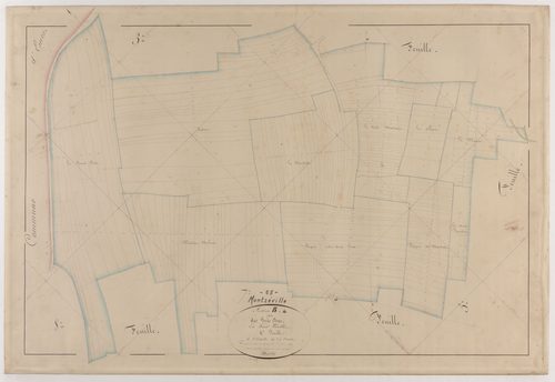 MONTZEVILLE - Section B - des Prés-Bas - feuille 04