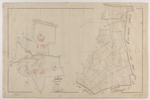 MORANVILLE - Section B - du Village - feuille 03