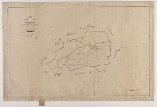 MORGEMOULIN - Tableau d'assemblage - feuille 01