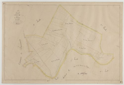 MORLEY - Section B de la Malroie feuille 03
