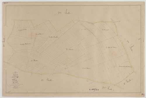 MORLEY - Section D du Village feuille 08