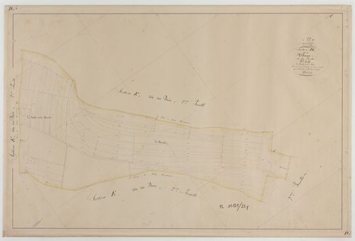 MORLEY - Section D du Village feuille 05