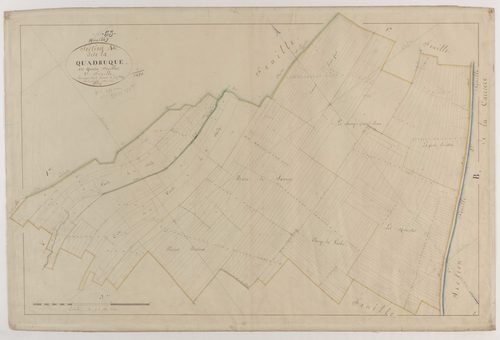 MOUILLY - Section A - la Quadruque - feuille 02