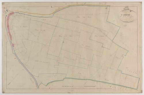 MOUILLY - Section B - la Carrière - feuille 02