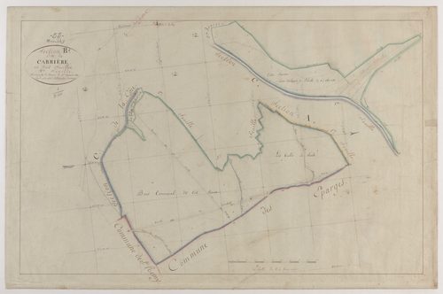 MOUILLY - Section B - la Carrière - feuille 01