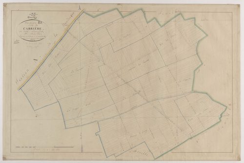 MOUILLY - Section B - la Carrière - feuille 03