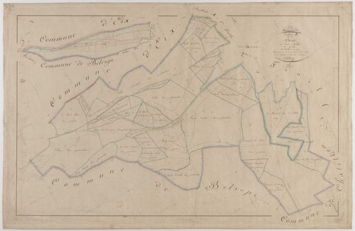 MOULAINVILLE - Section B - des Bois - feuille 01