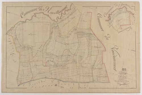 MUZERAY - Section A - des Prés - feuille 02