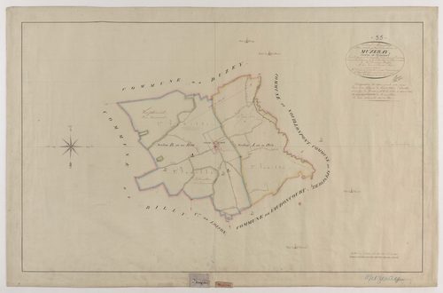 MUZERAY - Tableau d'assemblage - feuille 01