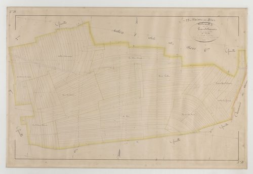NAIVES-EN-BLOIS - Section B du grand Chanois feuille 03