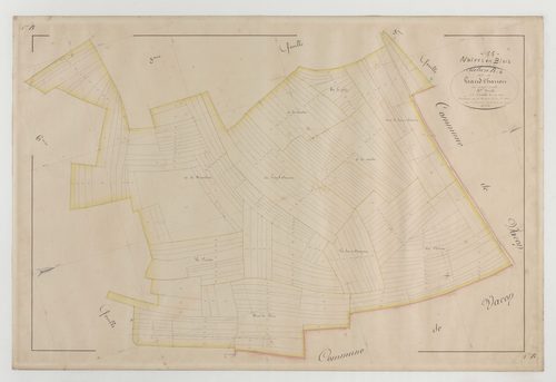 NAIVES-EN-BLOIS - Section B du grand Chanois feuille 04