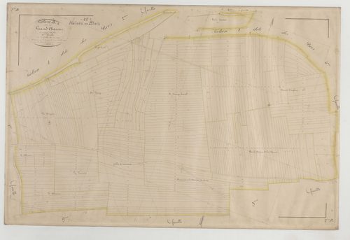 NAIVES-EN-BLOIS - Section B du grand Chanois feuille 02