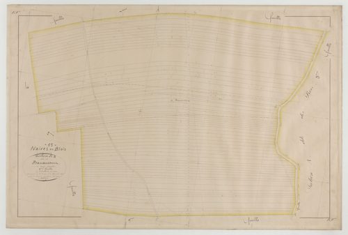 NAIVES-EN-BLOIS - Section E de Banaucourt feuille 08