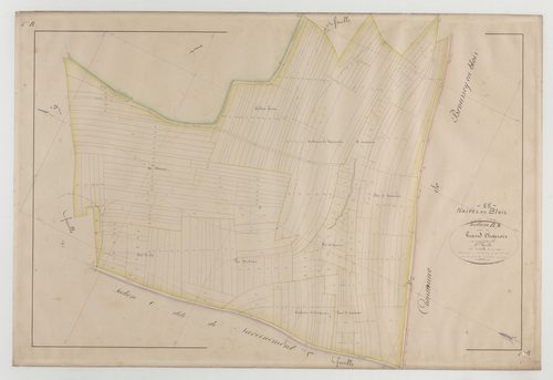 NAIVES-EN-BLOIS - Section B du grand Chanois feuille 08