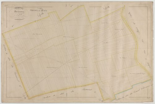 NAIVES-EN-BLOIS - Section E de Banaucourt feuille 01