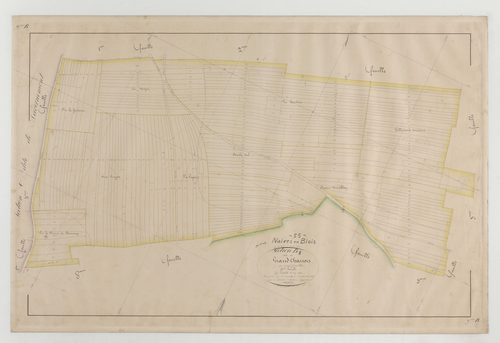 NAIVES-EN-BLOIS - Section B du grand Chanois feuille 09