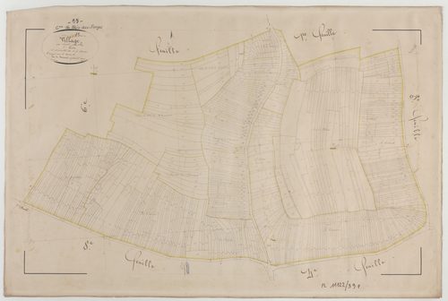 NAIX-AUX-FORGES - Section A du Village feuille 05