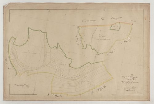 NANT-LE-GRAND - Section A la Voie de Tronville feuille 01