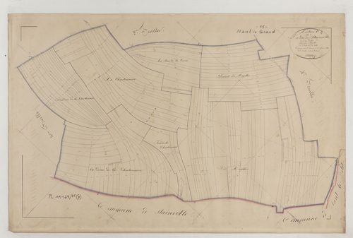 NANT-LE-GRAND - Section C la Voie de Stainville feuille 09