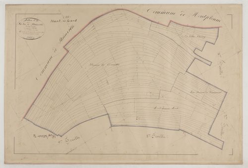 NANT-LE-GRAND - Section C la Voie de Stainville feuille 10