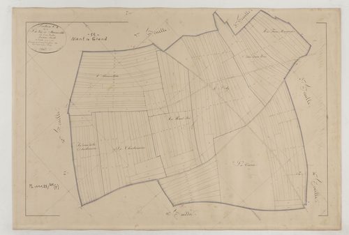 NANT-LE-GRAND - Section C la Voie de Stainville feuille 08