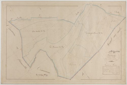 NANT-LE-PETIT - Section B de Marmont feuille 10