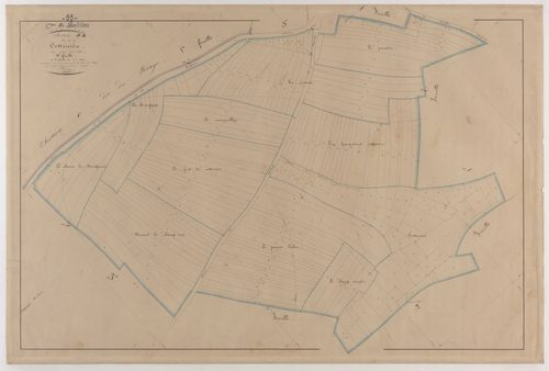 NANTILLOIS - Section B - de Cottenière - feuille 04