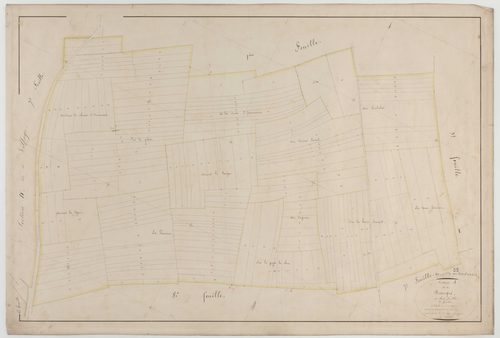 NEUVILLE-EN-VERDUNOIS - Section A de Brompré feuille 02