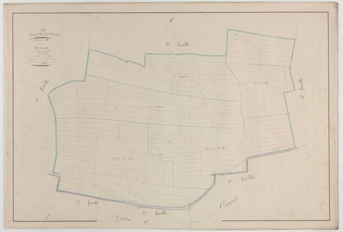 NEUVILLE-EN-VERDUNOIS - Section B des Apranats feuille 03