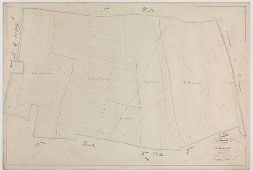 NEUVILLE-EN-VERDUNOIS - Section C du Caurat feuille 02