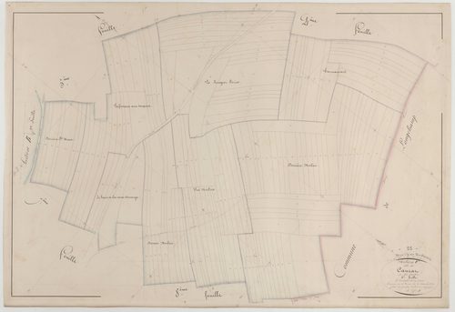 NEUVILLE-EN-VERDUNOIS - Section C du Caurat feuille 06
