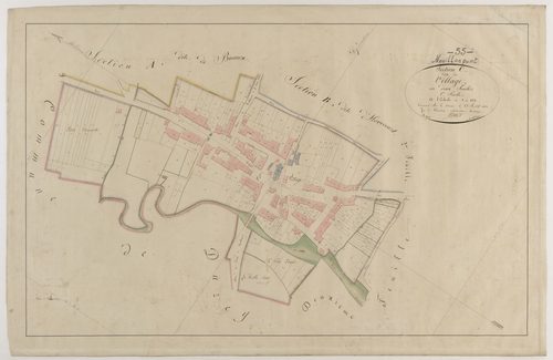 NOUILLONPONT - Section C - du Village - feuille 01