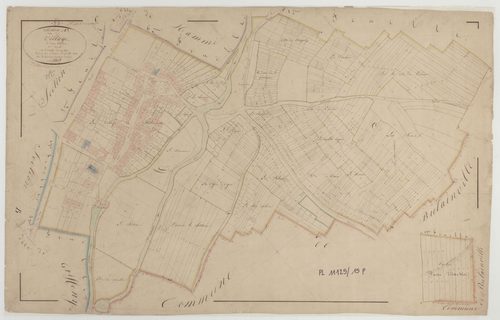 NUBECOURT - Section A du Village feuille 02