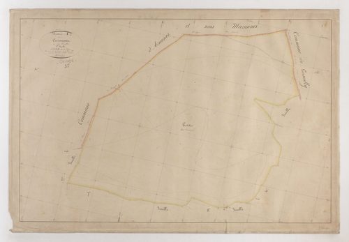 ORNES - Section A - de Curmont - feuille 01