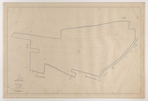 ORNES - Section C - des Caurrières - feuille 02
