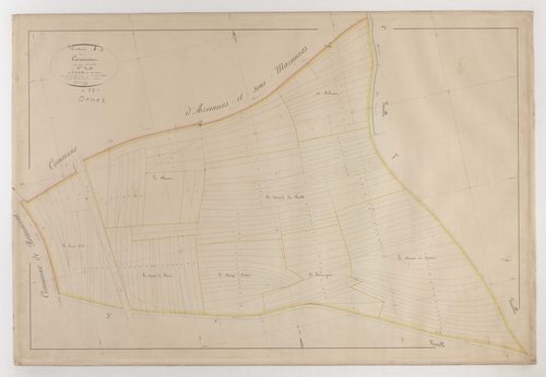 ORNES - Section A - de Curmont - feuille 02