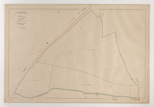 ORNES - Section C - des Caurrières - feuille 04
