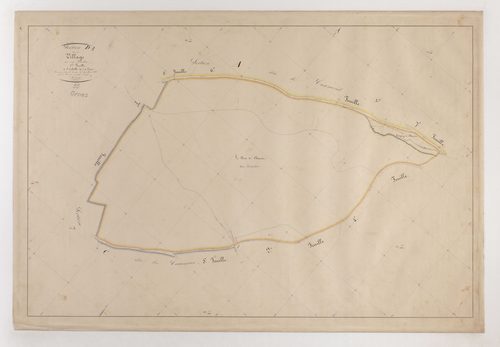 ORNES - Section D - du Village - feuille 01