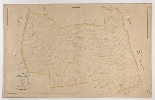OSCHES - Section A - de la Vallée - feuille 02