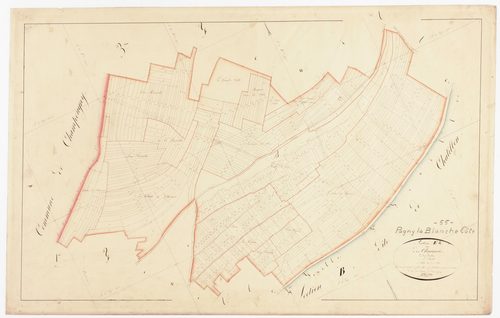 PAGNY-LA-BLANCHE-COTE - Section E des Charmois feuille 02