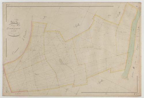 PAGNY-SUR-MEUSE - Section E la Grande Prairie feuille 04