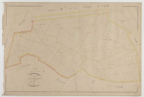 PAGNY-SUR-MEUSE - Section E la Grande Prairie feuille 01