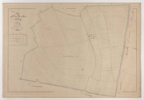 PEUVILLERS - Section B - du Village - feuille 05