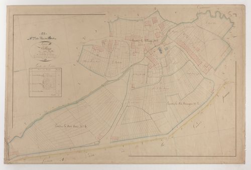 PEUVILLERS - Section B - du Village - feuille 02