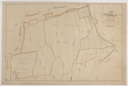 PINTHEVILLE - Section A - du Village - feuille 01