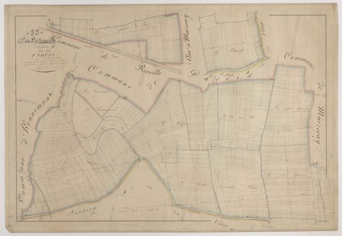 PINTHEVILLE - Section B - des Paquis - feuille U