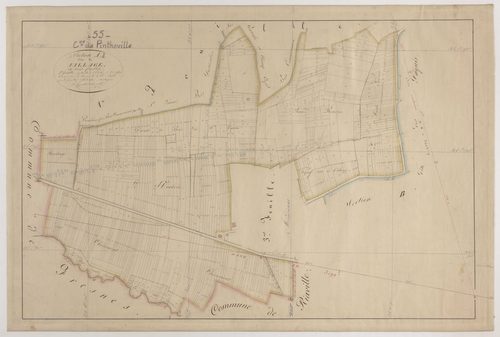 PINTHEVILLE - Section A - du Village - feuille 02