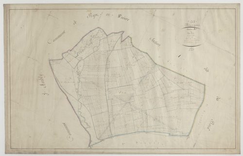 RANZIERES - Section B des Prés feuille 01