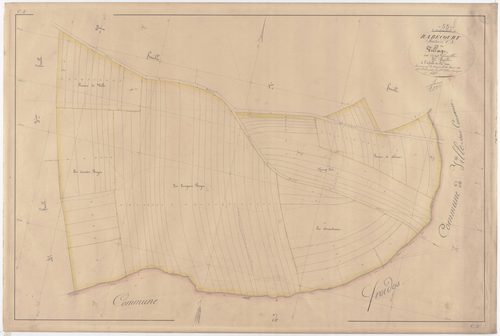 RARECOURT - Section C - du Village - feuille 02