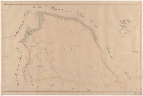 RARECOURT - Section D - de la Henrée - feuille 01